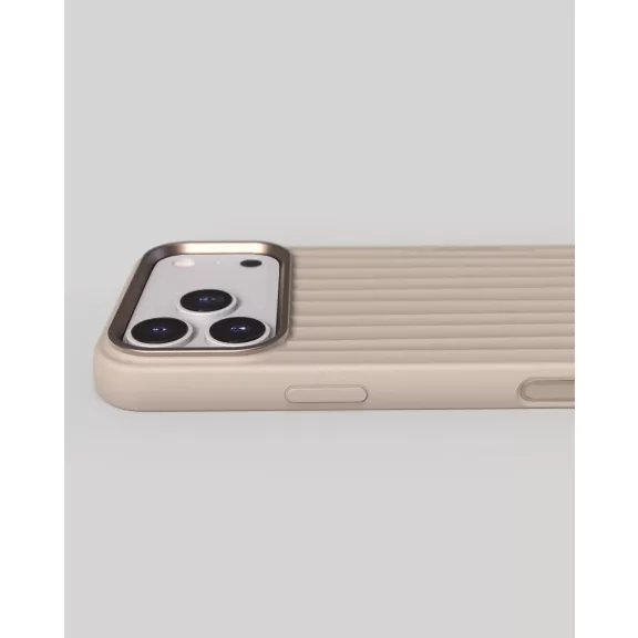 NUDIENT Bold Case - iPhone 17 Pro Max tok - Bézs