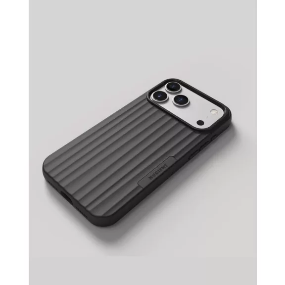 NUDIENT Bold Case - iPhone 18 / 17 Pro Max tok - Fekete