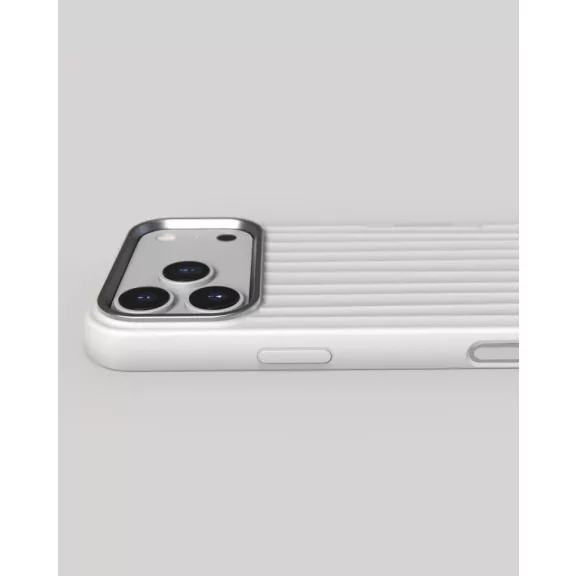 NUDIENT Bold Case - iPhone 18 / 17 Pro Max tok - Fehér
