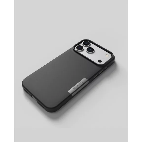 NUDIENT Thin Case - iPhone 18 / 17 Pro Max tok - Fekete