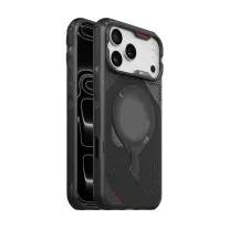   Aulumu A18 Rugged Outdoor MagSafe tok iPhone 18 Pro / 17 Pro - fekete