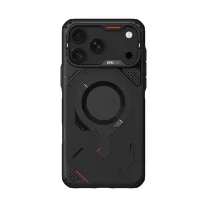   Aulumu A18 Rugged Outdoor MagSafe tok iPhone 18 Pro / 17 Pro - fekete