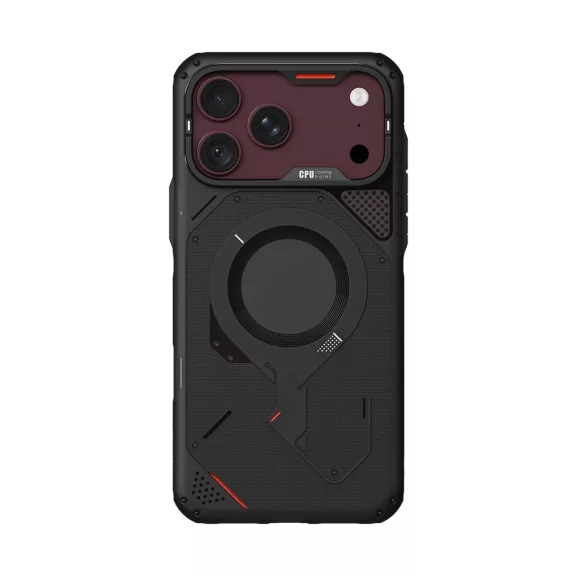 Aulumu A18 Rugged Outdoor MagSafe tok iPhone 18 Pro / 17 Pro - fekete