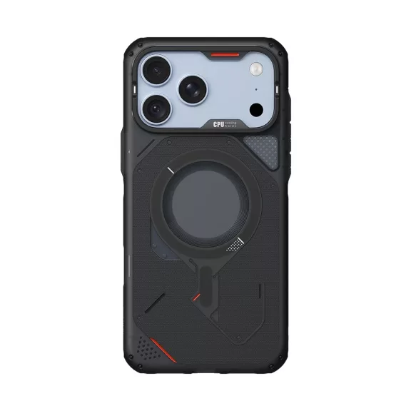 Aulumu A18 Rugged Outdoor MagSafe tok iPhone 18 Pro / 17 Pro - fekete