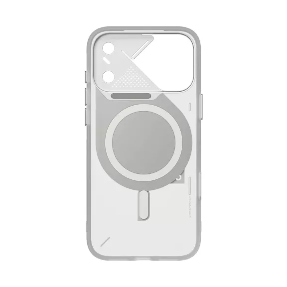 Aulumu A18 Hyper Frosted MagSafe tok iPhone 18 Pro / 17 Pro - fehér
