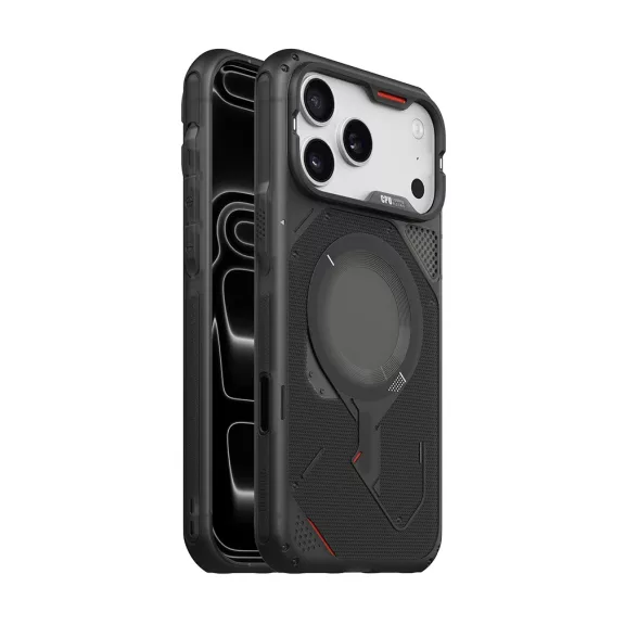 Aulumu A18 Rugged Outdoor MagSafe tok iPhone 18 Pro Max / 17 Pro Max - fekete