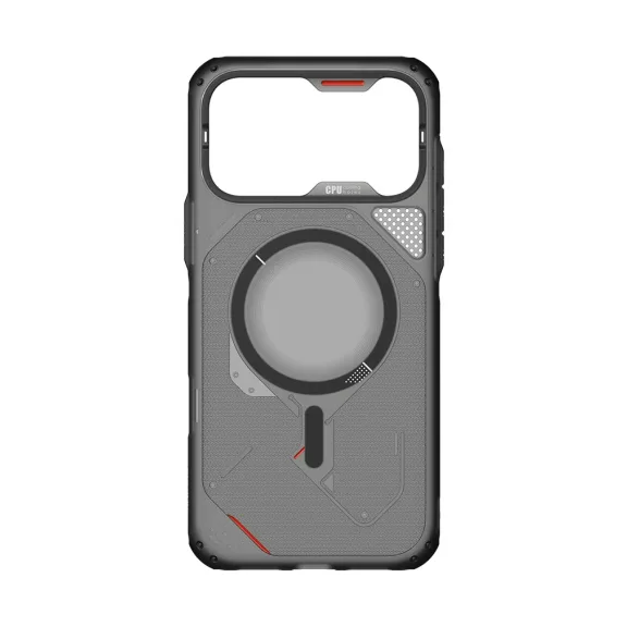Aulumu A18 Rugged Outdoor MagSafe tok iPhone 18 Pro Max / 17 Pro Max - fekete