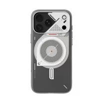   Aulumu A18 FHyper rosted MagSafe tok iPhone 18 Pro Max / 17 Pro Max - fehér