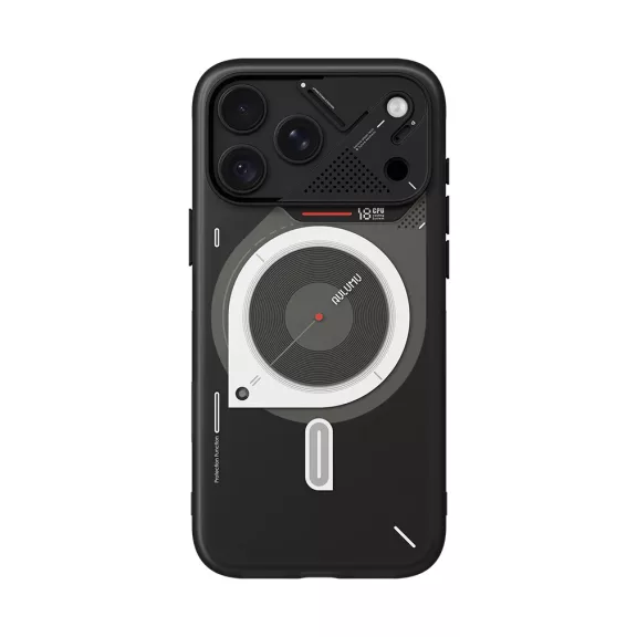 Aulumu A18 Hyper Frosted MagSafe tok iPhone 18 Pro Max  / 17 Pro Max- szürke