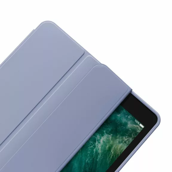 iPad Classic tok fedlappal – 7/8/9 10.2" – levendula