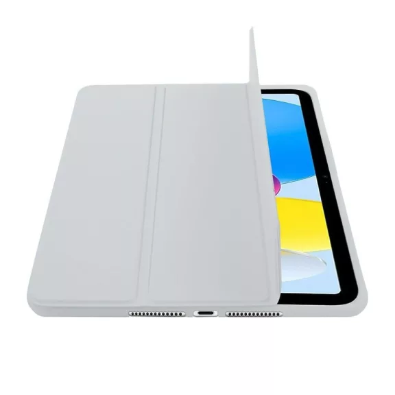 iPad Classic tok fedlappal – 7/8/9 10.2" – szürke