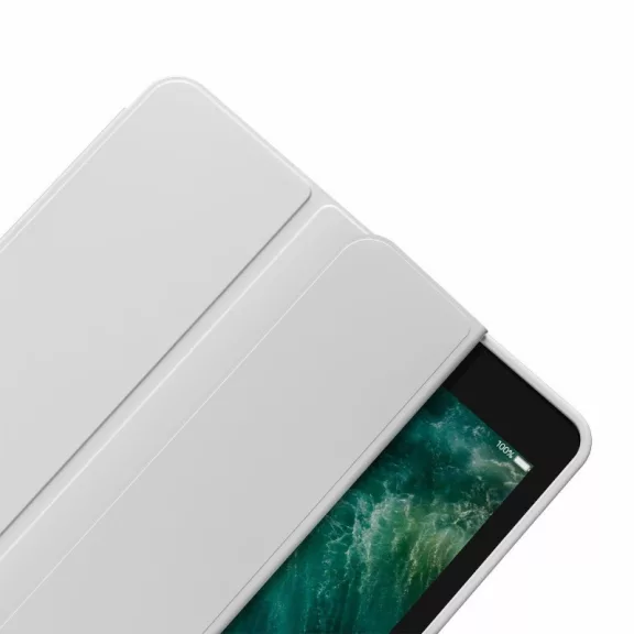 iPad Classic tok fedlappal – 7/8/9 10.2" – szürke
