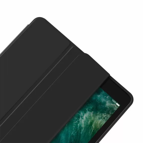 iPad Classic tok fedlappal – 7/8/9 10.2" – fekete
