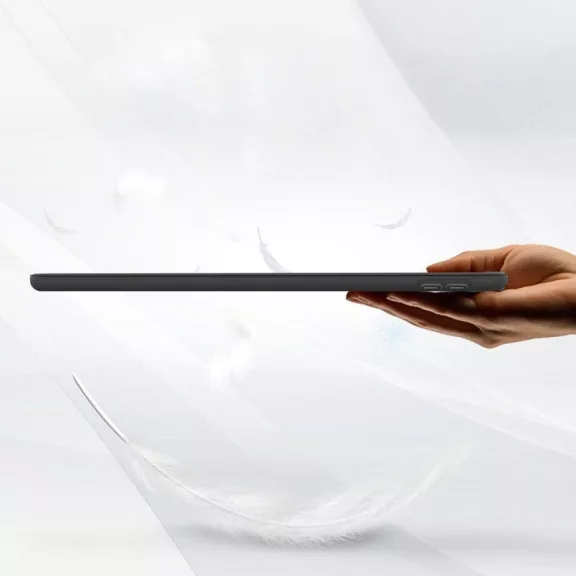 iPad Classic tok fedlappal – 7/8/9 10.2" – fekete