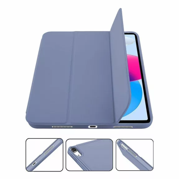iPad Classic tok fedlappal – 10 10,9"/11" -  levendula