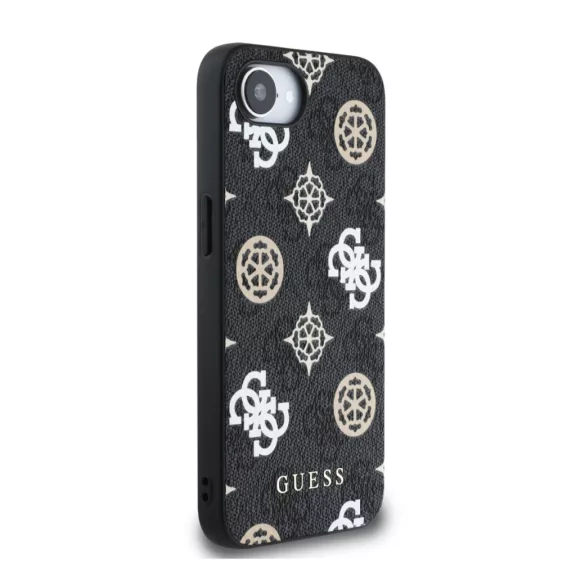 Guess 4G Peony MagSafe - iPhone 16e / 17e tok - Fekete