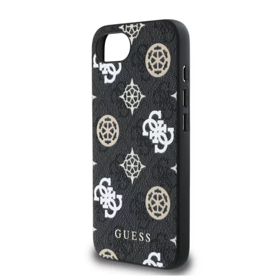 Guess 4G Peony MagSafe - iPhone 16e / 17e tok - Fekete