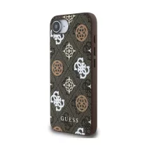 Guess 4G Peony MagSafe - iPhone 16e / 17e tok - Barna