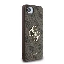 Guess 4G Metal Logo - iPhone 16e / 17e tok - Barna