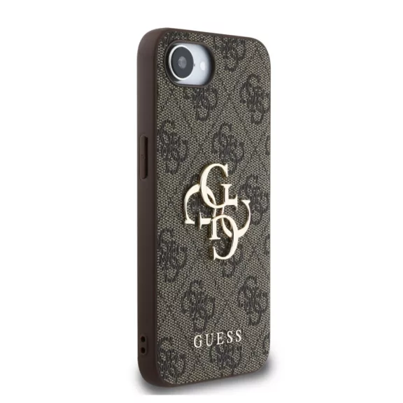 Guess 4G Metal Logo - iPhone 16e / 17e tok - Barna