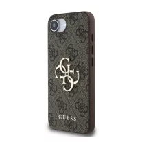 Guess 4G Metal Logo - iPhone 16e / 17e tok - Barna
