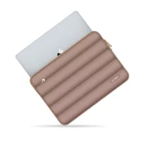 Tech-Protect Puffy laptop táska 13-14 - barna