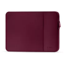   Tech-Protect neopren laptop táska 13" - burgundi vörös