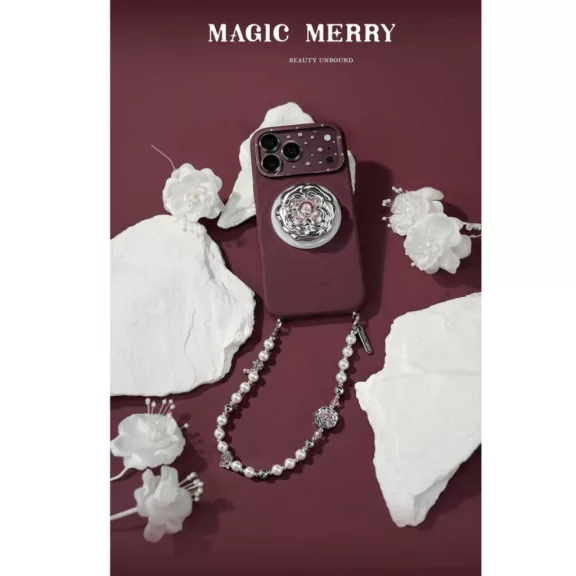 Magic Merry Universal Phone Charm - Camellia Bloom