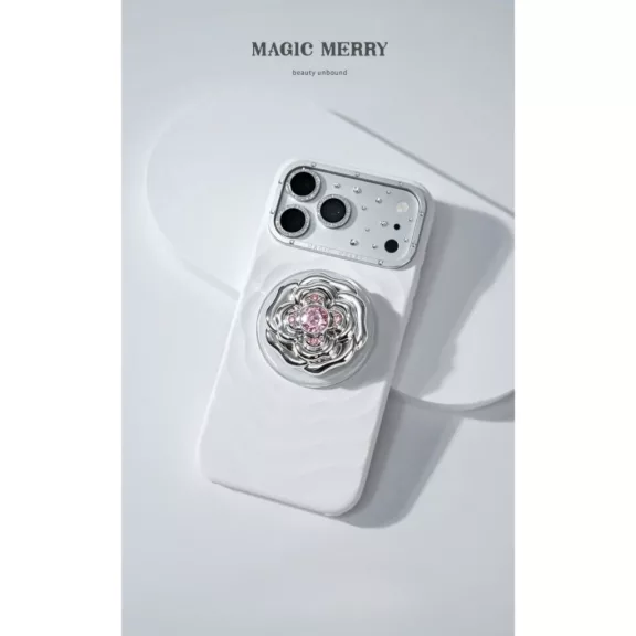Magic Merry Magnetic Ring Holder - Camellia Bloom
