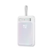   USAMS XM Series CD219 10000mAh Magnetic Wireless Powerbank - Fehér