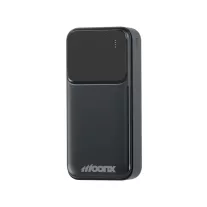   MOONX Powerbank MP02 PD 20W 1xUSB-C + 2xUSB QC3.0 22.5W 20.000mAh - Fekete
