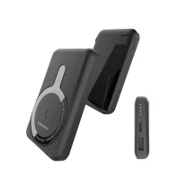    DENMEN Powerbank MP03 PD 20W 1xUSB-C + 1xUSB QC3.0 22.5W 10000mAh - Fekete