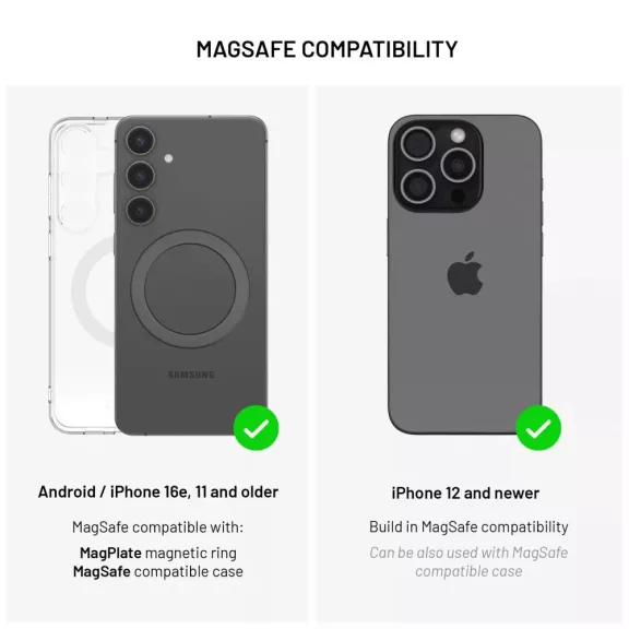 FIXED MagZen 5 Stand, 5000 mAh Powerbank -  Szürke 