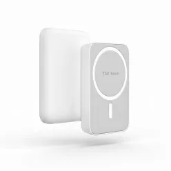 Teltech MagSafe kompatibilis powerbank 10000mAh 15W Fehér