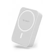 Teltech MagSafe kompatibilis powerbank 10000mAh 15W Fehér