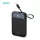 BWOO P80 mágneses powerbank 10000mAh 20W kábellel és kijelzővel fekete
