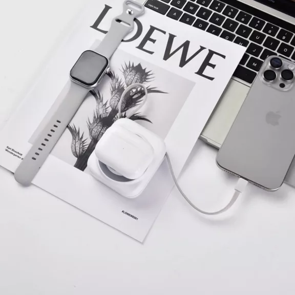 WIWU Cube MagSafe 10000mAh 22.5W Powerbank - Fehér