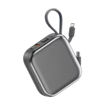 WIWU Cube MagSafe 10000mAh 22.5W Powerbank - Titanium