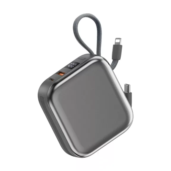WIWU Cube MagSafe 10000mAh 22.5W Powerbank - Titanium