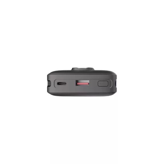 MOONX MP04 MagSafe Powerbank 20.000mAh 22.5W Beépített USB-C Kábellel - Fekete