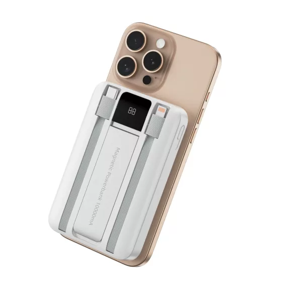 WIWU Duke MagSafe Powerbank 10000 mAh – Fehér