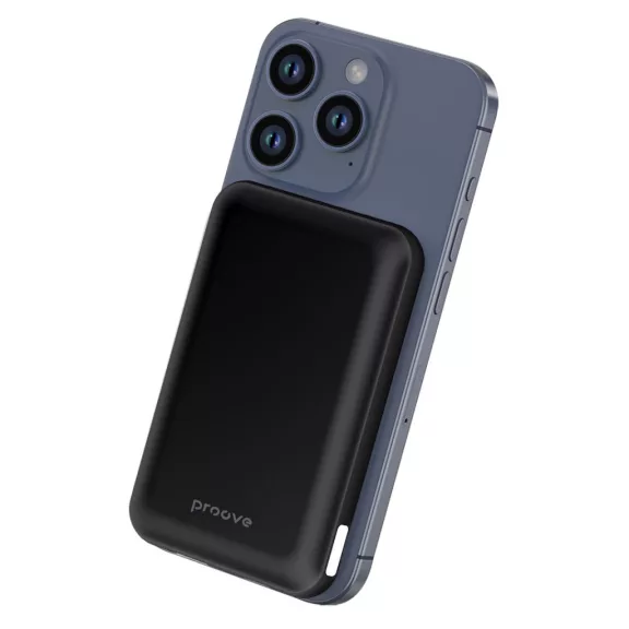 Proove Vibe Energy Plus 22.5W 10000mAh MagSafe powerbank - Fekete