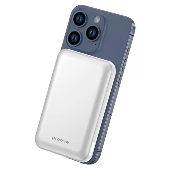 Proove Vibe Energy Plus 22.5W 10000mAh MagSafe powerbank - Fehér