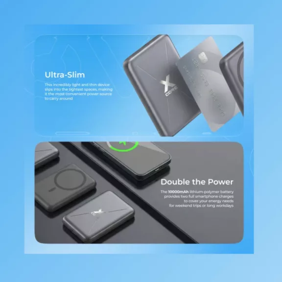 Proove-X-Core-22-5W-10000mAh-MagSafe-powerbank-Fekete