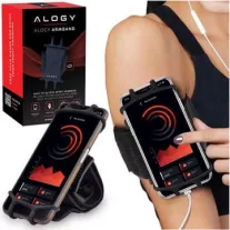   Alogy telefon tartó tok karra rögzíthető  (6.5") - fekete