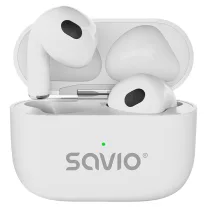 SAVIO TWS-01 PRO Wireless Bluetooth TWS - Fehér