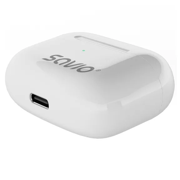 SAVIO TWS-01 PRO Wireless Bluetooth TWS - Fehér