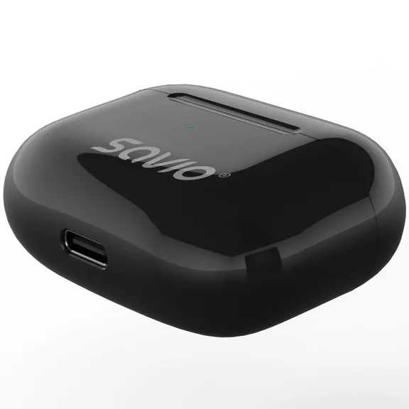 SAVIO TWS-01 PRO Wireless Bluetooth TWS - Fekete
