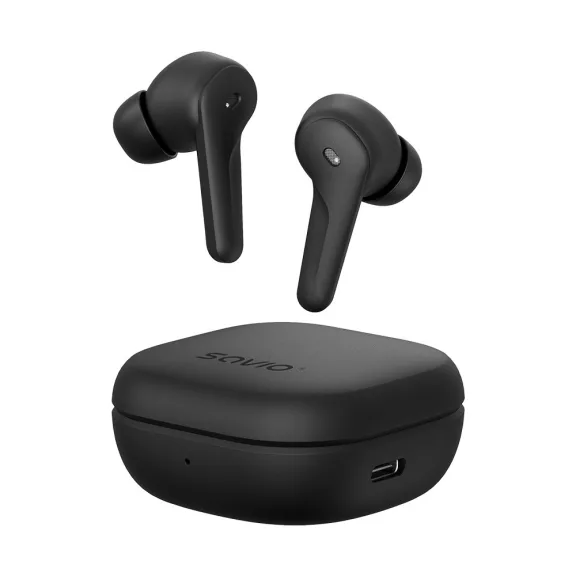 SAVIO TWS-12 Wireless bluetooth TWS - Fekete
