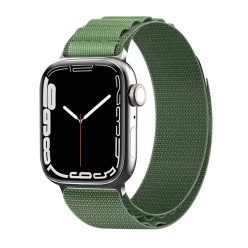   Techsuit (W037) - Apple Watch 38mm/40mm/41mm óraszíj - Army Green 